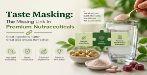 The Science Behind Taste Masking in Nutraceuticals: Enhancing Consumer Experience Without Compromising Efficacy