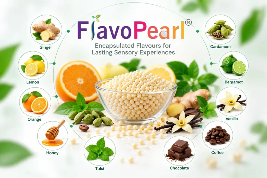 FlavoPearl encapsulated flavours