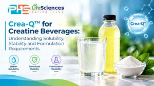 Crea-Q for Creatine Beverages – solubility and stability by PHS Life Sciences
